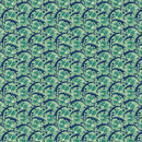 Quiet Grace - Vintage Floral - Aqua