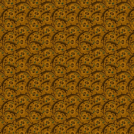 Quiet Grace - Vintage Floral - Chestnut