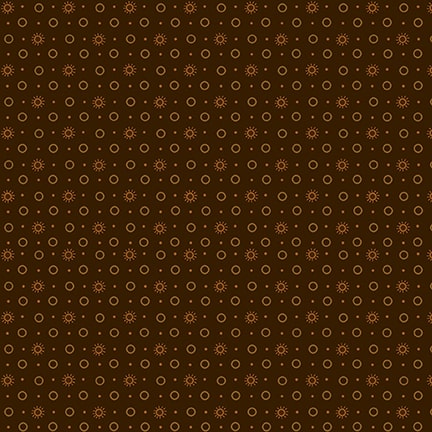 Quiet Grace - Sunbursts - Chocolate