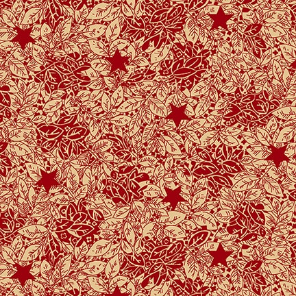 Quiet Grace - Sprinkled Stars - Red