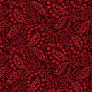 Quiet Grace - Swirled Paisley - Cranberry