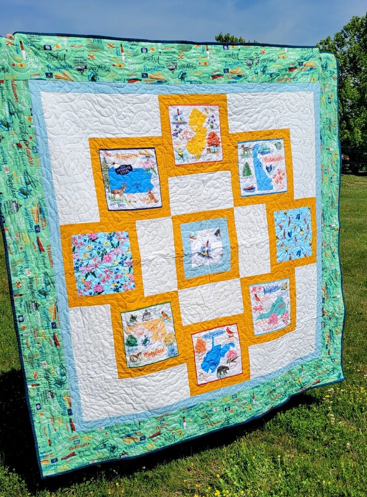 All Mid-Atlantic Shop Hop Quilt