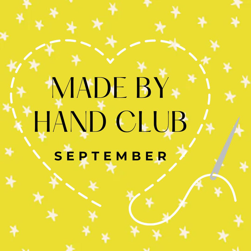 Made By Hand Club - September - Virtual