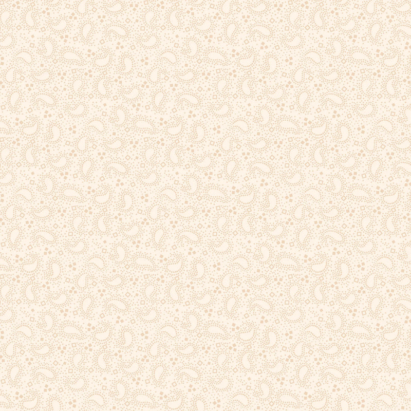 Apple Cider - Paisley - White