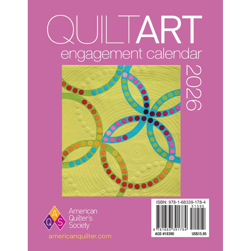 QuiltArt Engagement Calendar 2026