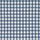 Kitchen Window Wovens - Gingham - Slate