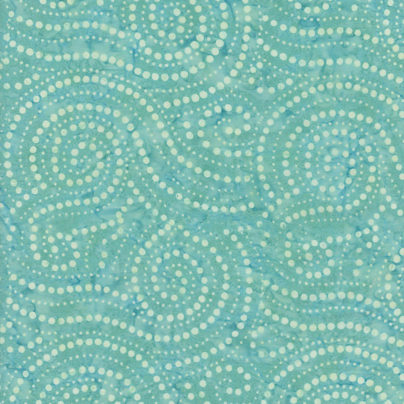 Tonga Surfside - Large Loose Dotted Spirals - Shore