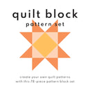 Quilt Block Pattern Set - Sunset