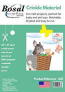 Bosal Crinkle Material for Craft Projects