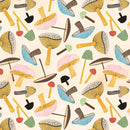 Nature's Symphony - Mushrooms - Yellow