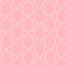 The Bright Side - Star Ovals - Light Pink
