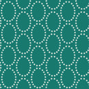 The Bright Side - Star Ovals - Turquoise