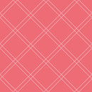The Bright Side - Windowpane Plaid - Pink