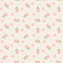 The Bright Side - Daisies with Circles of Dots - White