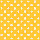 The Bright Side - Eight Point Star and Check - Yellow