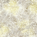 Batik Porcelains - Packed Petals - Hazelnut Latte