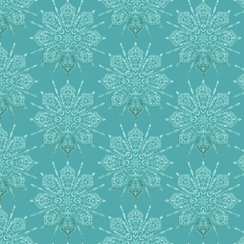 Floralicious - Medallion - Turquoise