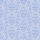 Chloe - Damask - Light Blue