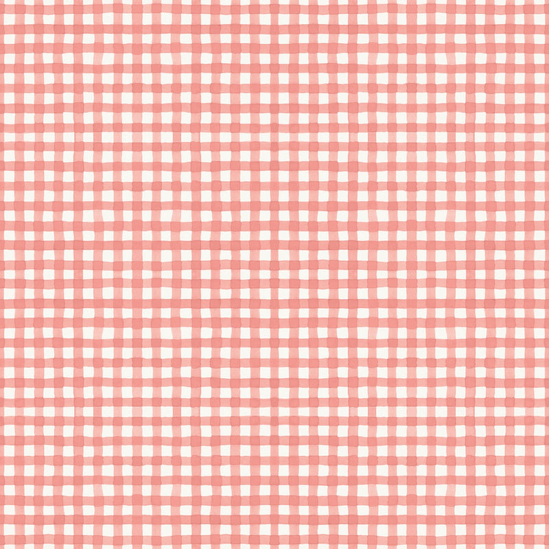 Countryside - Gingham - Coral