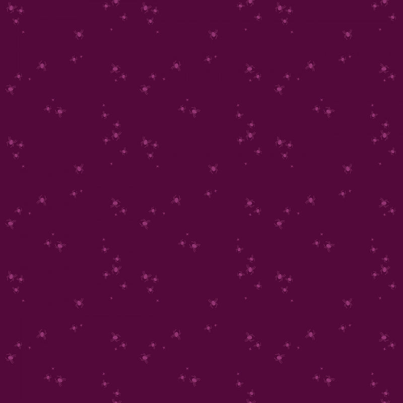 Little Witch - Spider Dots - Purple