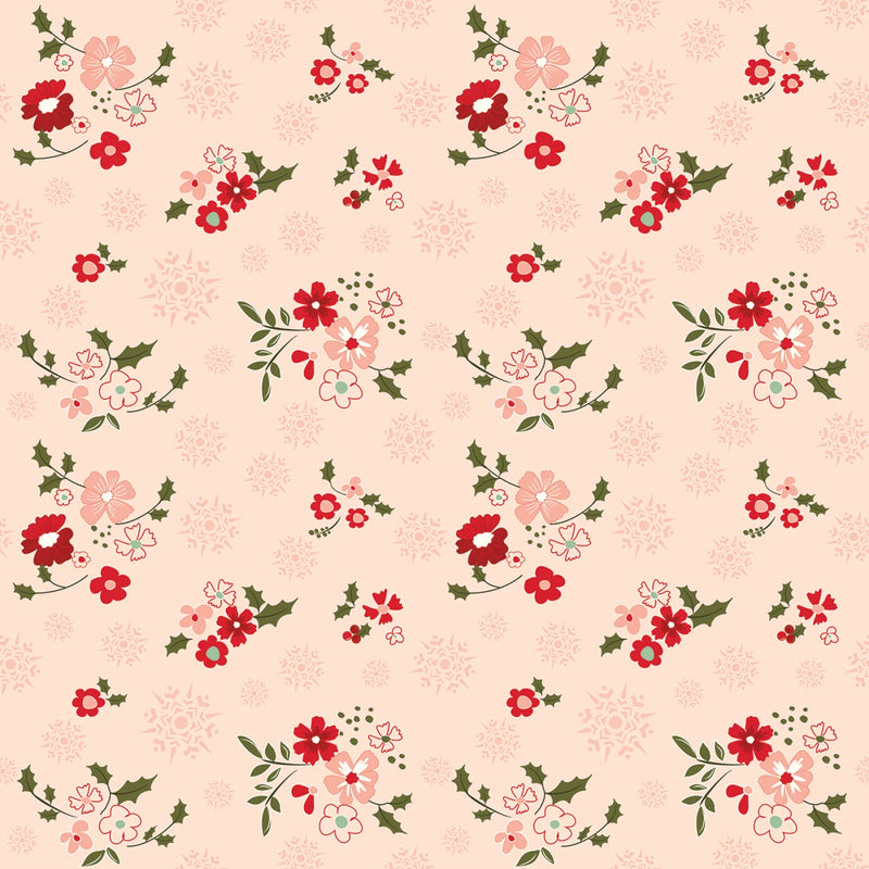 Glisten - Winter Flowers - Blush