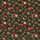 Glisten - Winter Flowers - Mocha