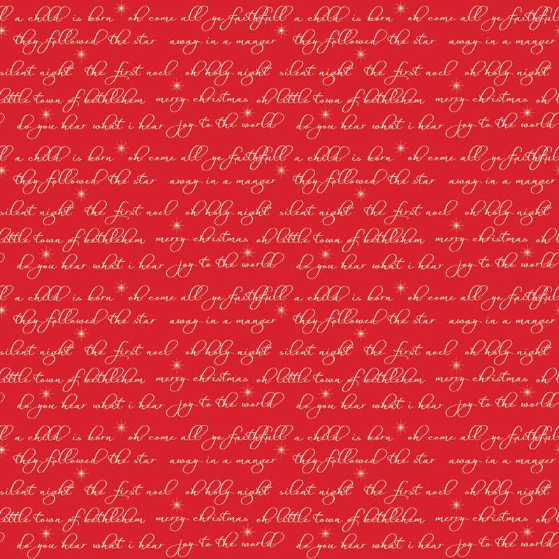 Glisten - Text - Red