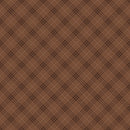 Coffee Time - Plaid - Brown