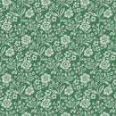 Sweet Cotton Tales - Trailing Blossoms - Green
