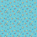 Summer's In Town - Floral - Aqua