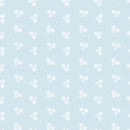 Firework Fields - Floral - Light Blue