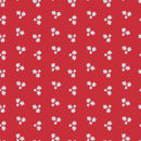 Firework Fields - Floral - Red