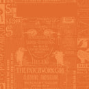 Scary Scraps - Halloween Games Text - Orange