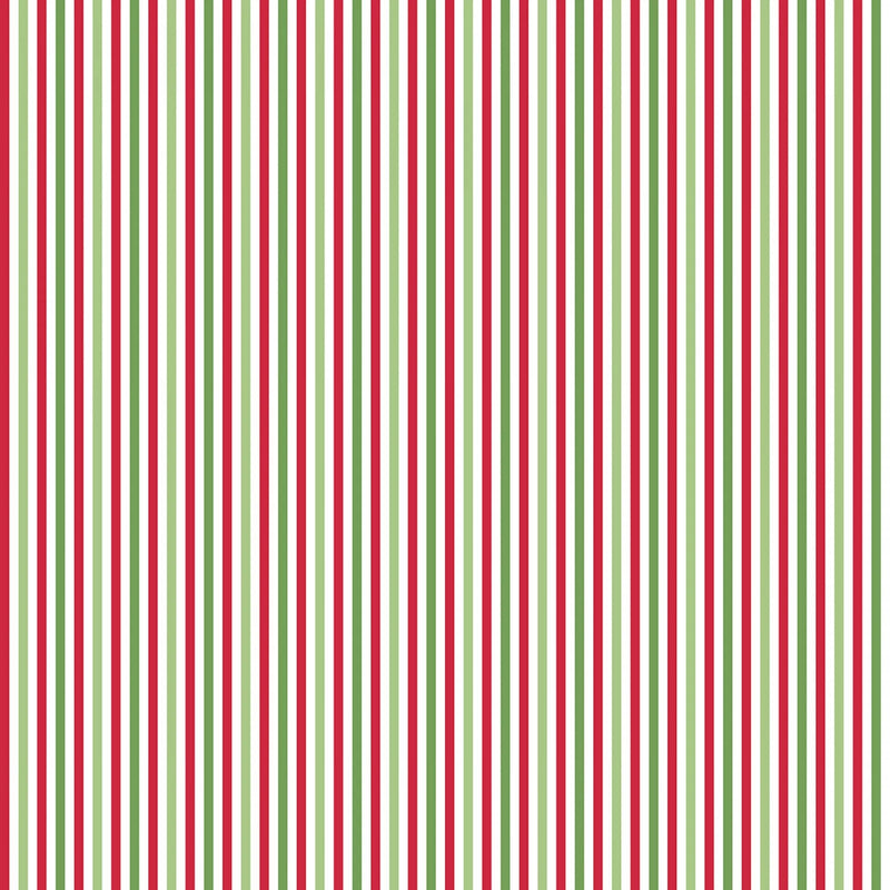 Seasonal Basics - 1/8" Stripe - Christmas