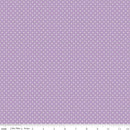 Swiss Dot - White on Lavender