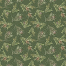 Holiday Spirit - Pinecones - Green