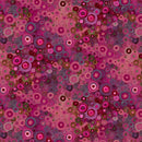 Calico Cat - Painted Circle Geo - Pomegranate