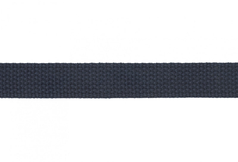 1" Cotton Webbing - Navy