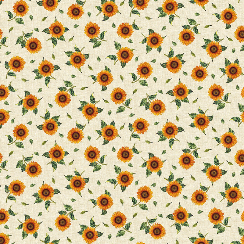 Garden Variety - Here Comes the Sunflower - Cream