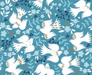 Starlit Hollow - Winter Doves