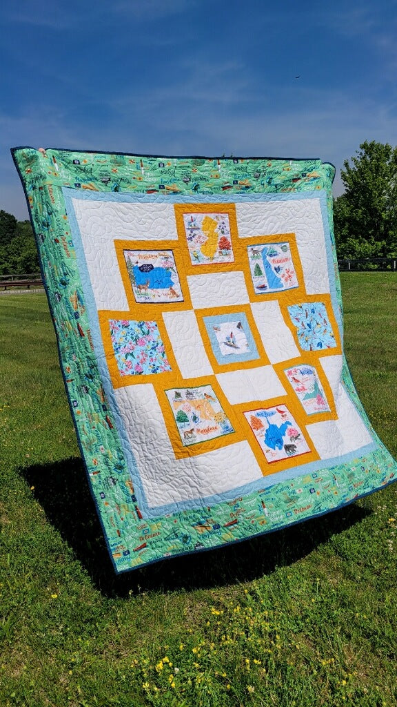 All Mid-Atlantic Shop Hop Quilt