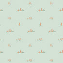 Flannel Sweet Cotton Tales - Flopsy Fields - Mint