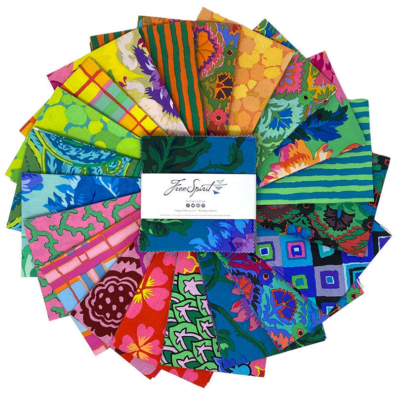 Kaffe February 2024 Charm Pack - Bright