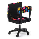 Sewing Chair with Storage - Bright Buttons