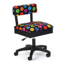 Sewing Chair with Storage - Bright Buttons