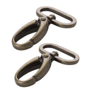 1.5" Swivel Hooks - Antique Brass