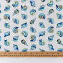 Tula Pink Floral Reef Vinyl - Li'l Shelly - 1/2 Yard Cut