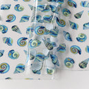 Tula Pink Floral Reef Vinyl - Li'l Shelly - 1/2 Yard Cut