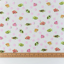 Tula Pink Floral Reef Vinyl - School Crossing - 1/2 Yard Cut