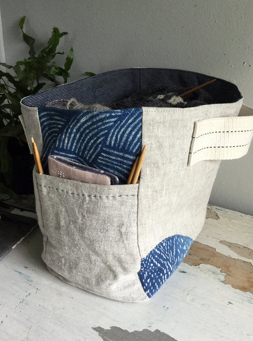 Side Handle Gusset Tote